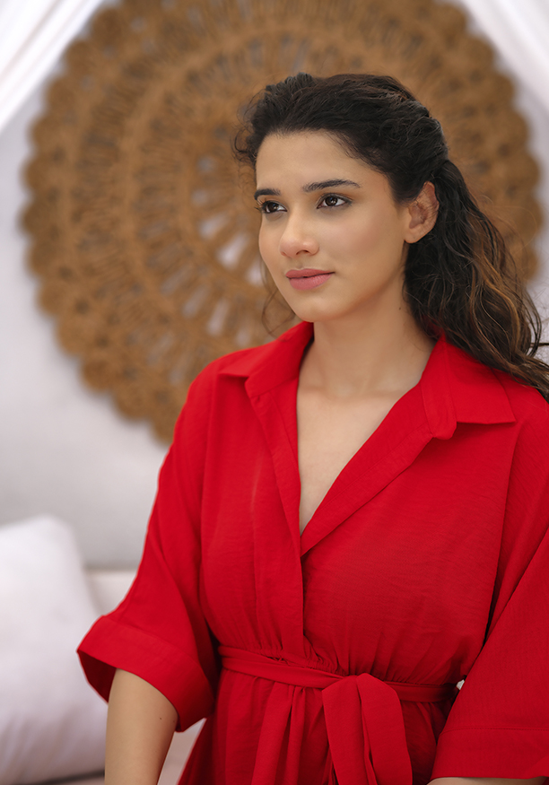 YUEN RED DRESS